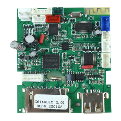 برد USB اسپیکر سوکت آبی ۴ پین